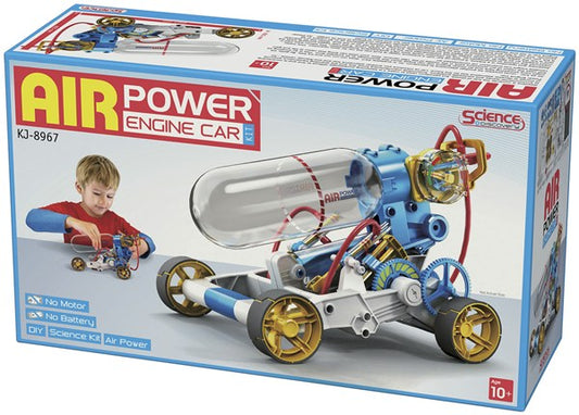 Air Powered Engine - Car Kit - Educational 3D Print Creativity Pty Ltd