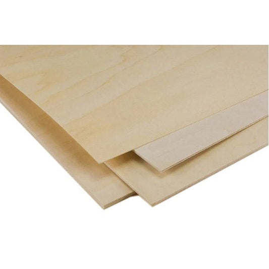 Basswood Plywood 300x300mm-1/1.5/2/3mm for Craft and Laser Cutting 3D Print Creativity Pty Ltd