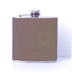 Leatherette Covered Hip Flask - 3D Print Creativity