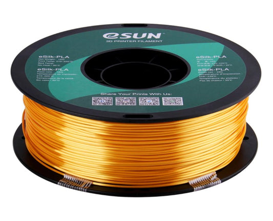 eSun Gold Silk PLA 3D Print Filament 1.75mm 1kg 3D Print Creativity