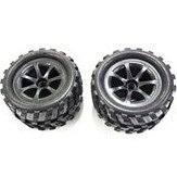 Pack of 2 Front Tyres for GT3788 Truck 3D Print Creativity Pty Ltd
