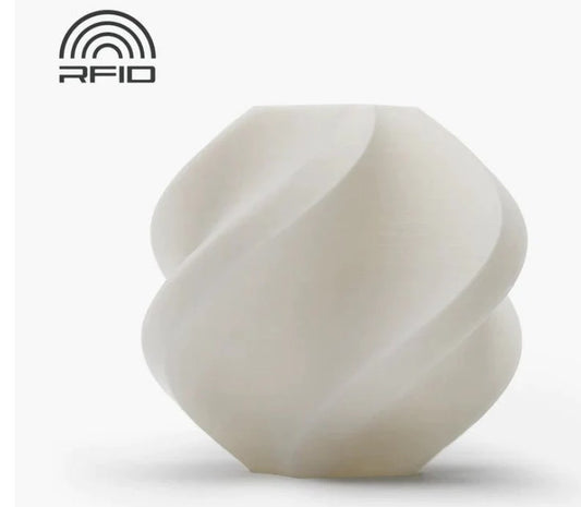 Bambu Lab PLA Basic White with spool 3D Print Filament 1kg 3D Print Creativity Pty Ltd