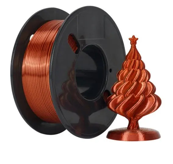 200g Tri Colors Silk PLA Filament -GOLD-RED-COPPER-1.75MM.
