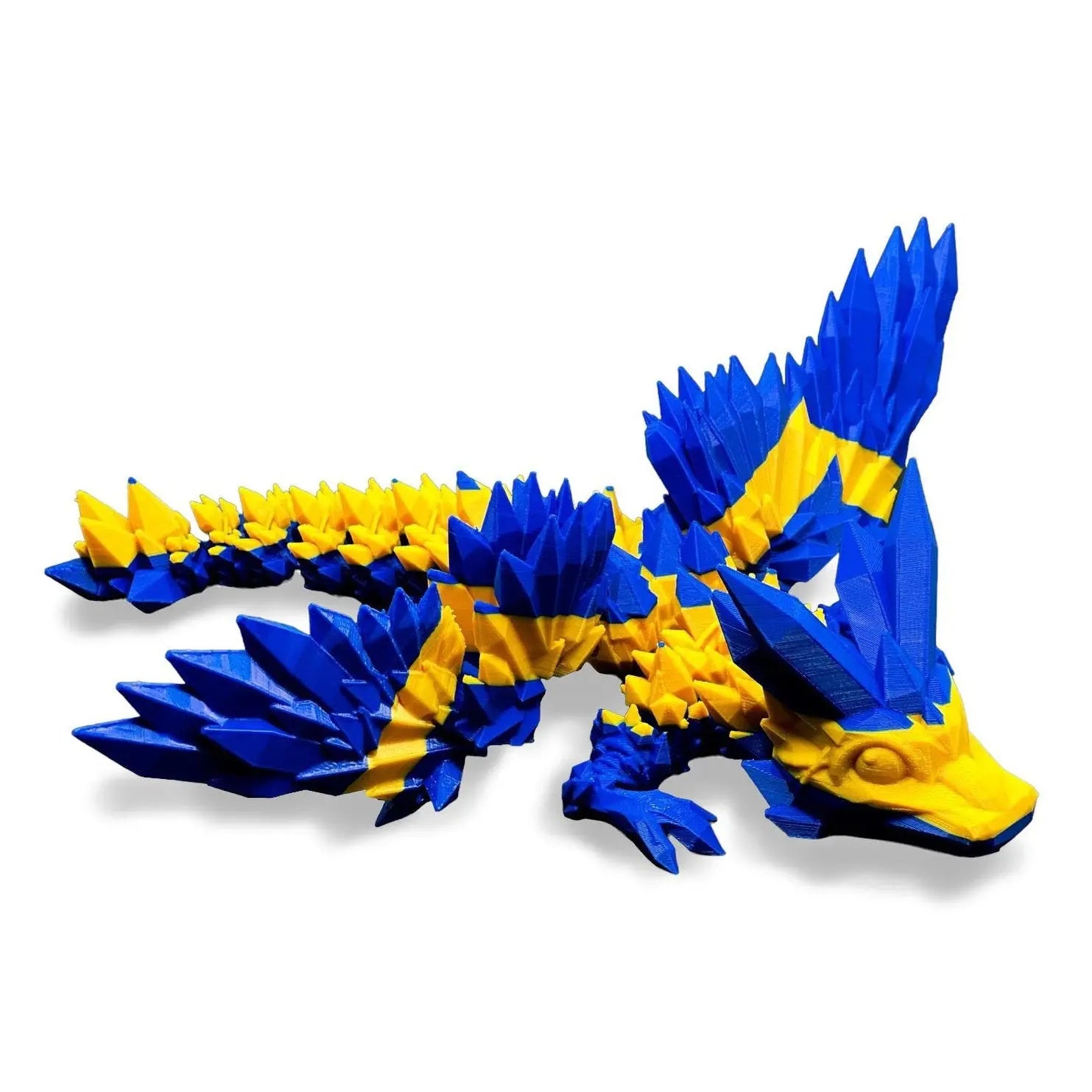 3D Model - Baby Crystal Wing Dragon - 3 sizes available