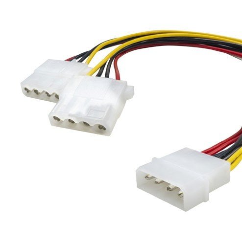 4 Pin Power Splitter Cable For PCs 3D Print Creativity Pty Ltd