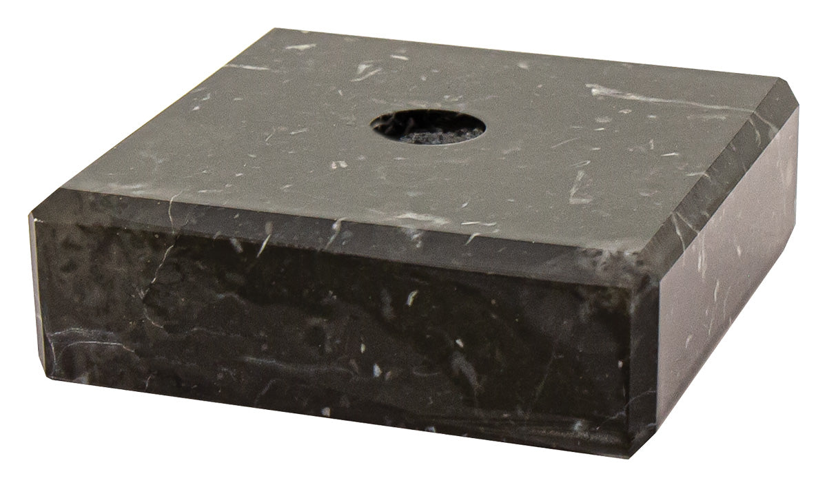 Black Marble Base 20mm 3D Print Creativity Pty Ltd