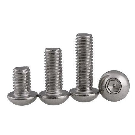 Bolt Screw - 3 Threads in varying lengths - Pack of 10 Bolts