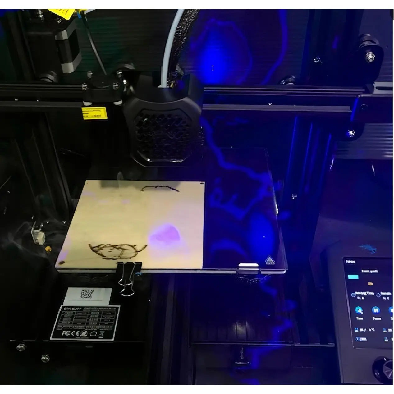 Creality Ender3 V2 with laser. 3D Print Creativity