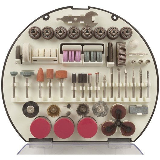 Drill Accessory Set - Rotary - 192 Pieces with Case