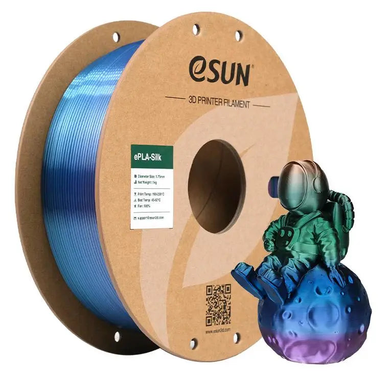 ESUN Rainbow Silk PLA -UNIVERSE - 1.75mm 1kg 3D Print Creativity Pty Ltd