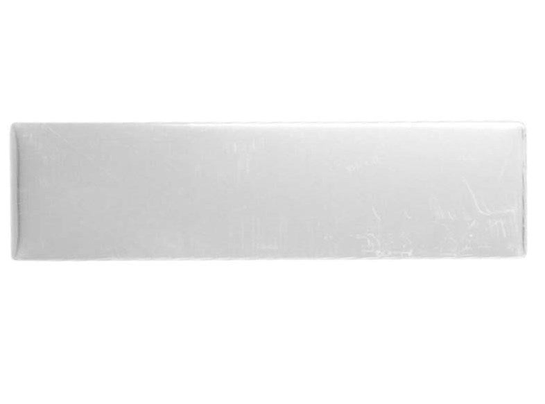 Light Gray Engraving Plate - Silver - 90x17mm