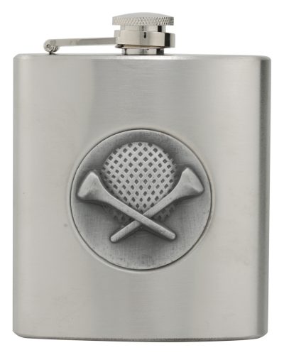 Golf Stainless Steel Flask - 6oz (170ml)