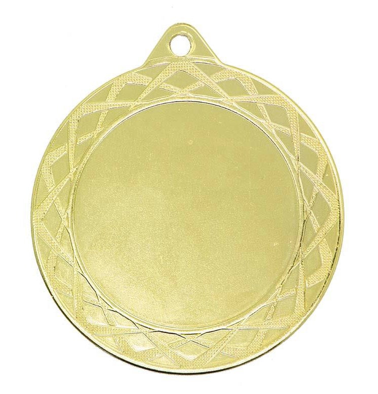 Generic Round Medal Trophy - Gold - 70mm (50mm centre)