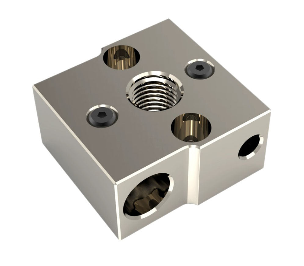 CR-6 SE Heater Block Nickel Plated