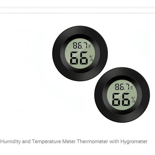 Humidity and Temperature Meter - Thermometer with Hygrometer 3D Print Creativity