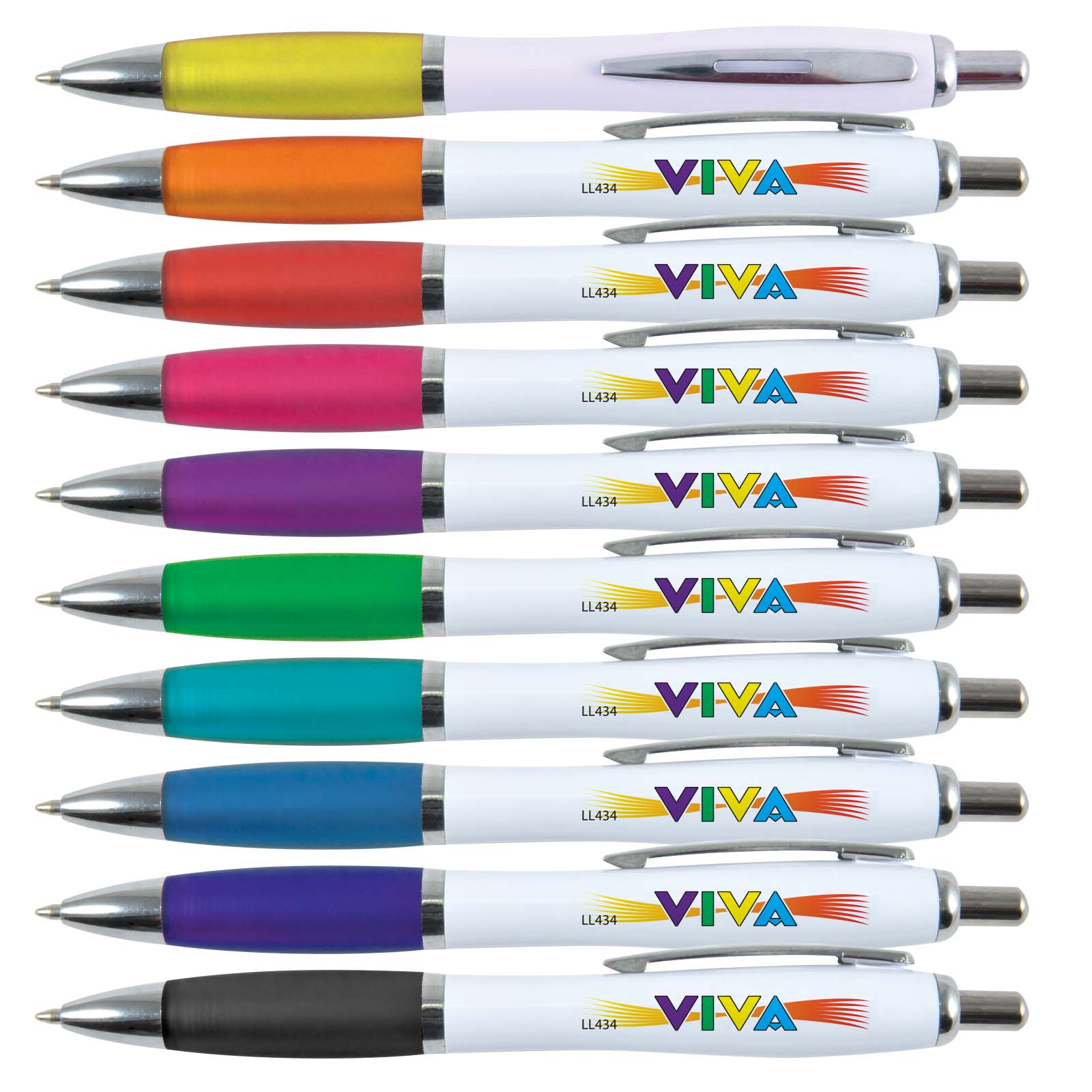 Viva Pen - White Barrel LL434