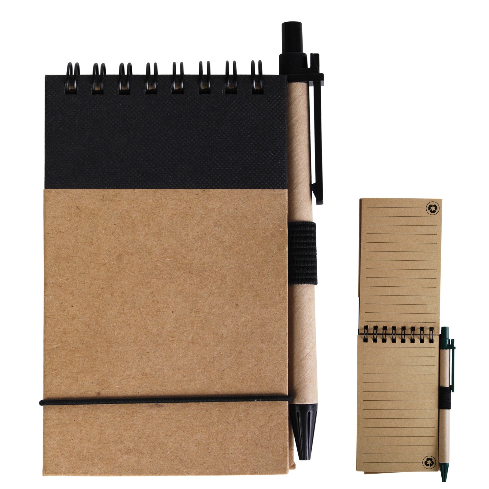 Tradie Cardboard Notebook with Pen LL8334