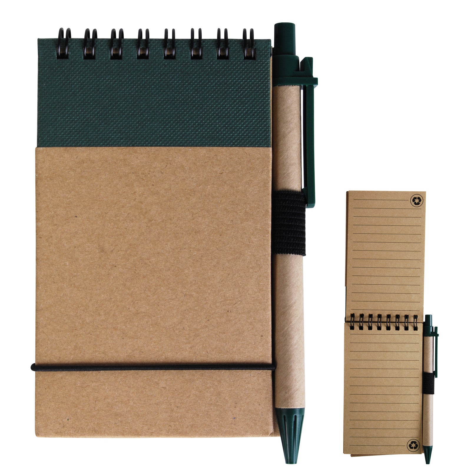 Tradie Cardboard Notebook with Pen LL8334
