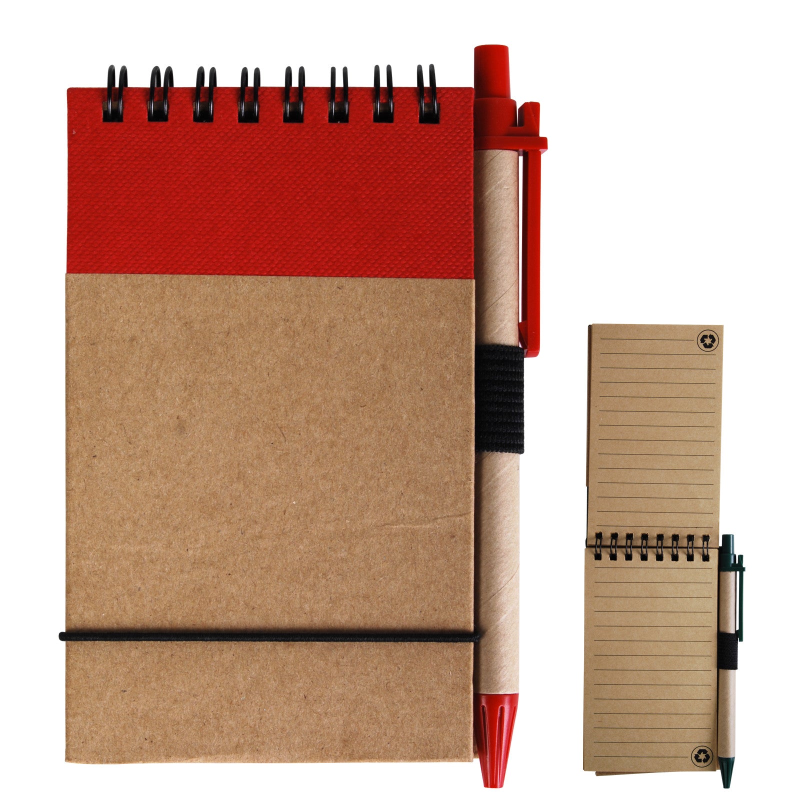 Tradie Cardboard Notebook with Pen LL8334
