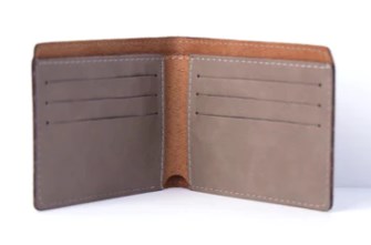 Leatherette Bifold Wallet -