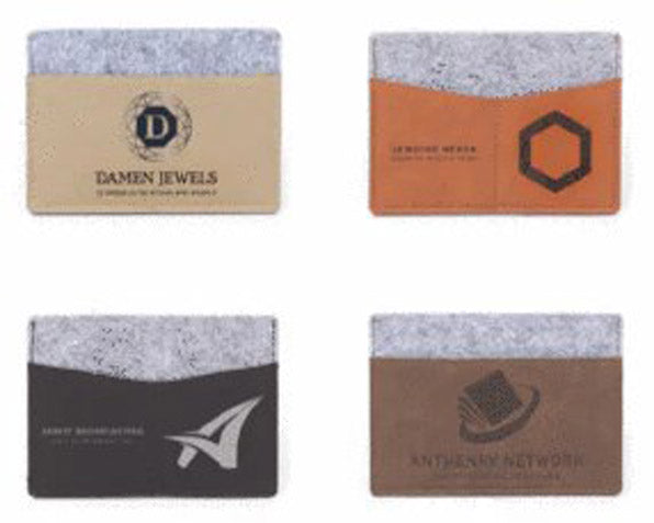 Leatherette Card Holder -
