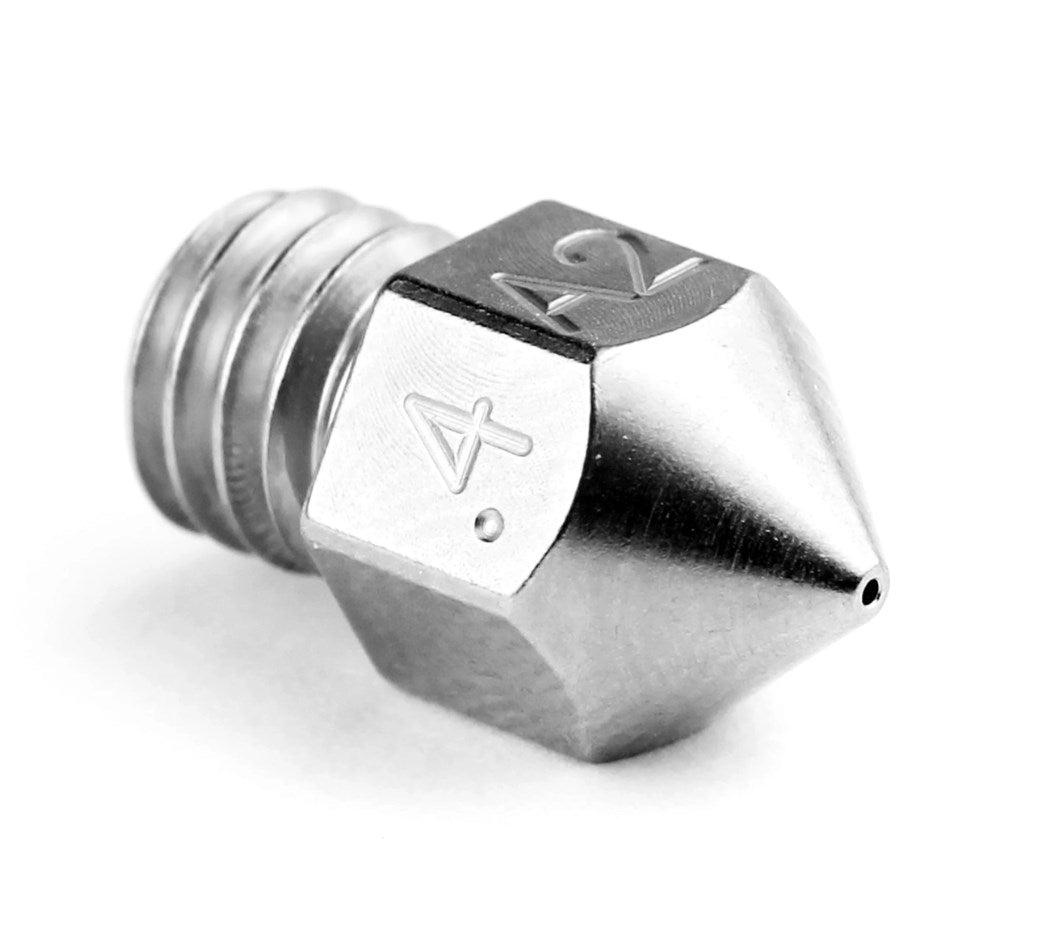 MK8 Plated A2 Steel Nozzle 1.75/0.4mm (CR10 / Ender / Tornado / MakerBot)