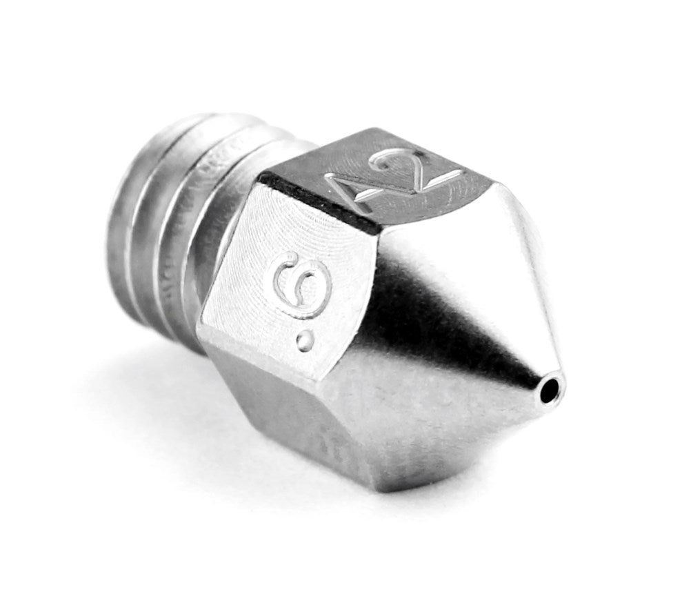 MK8 Plated A2 Steel Nozzle 1.75/0.6mm (CR10 / Ender / Tornado / MakerBot)
