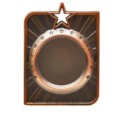 Medal  Generic Rectangle  Bronze 25mm