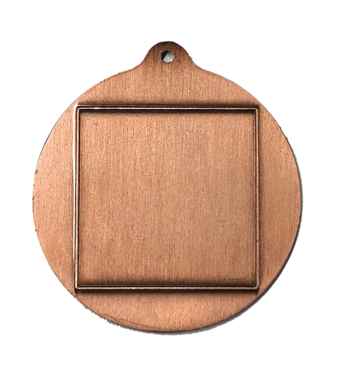 3rd Sculptured Round Medal Trophy - Bronze
