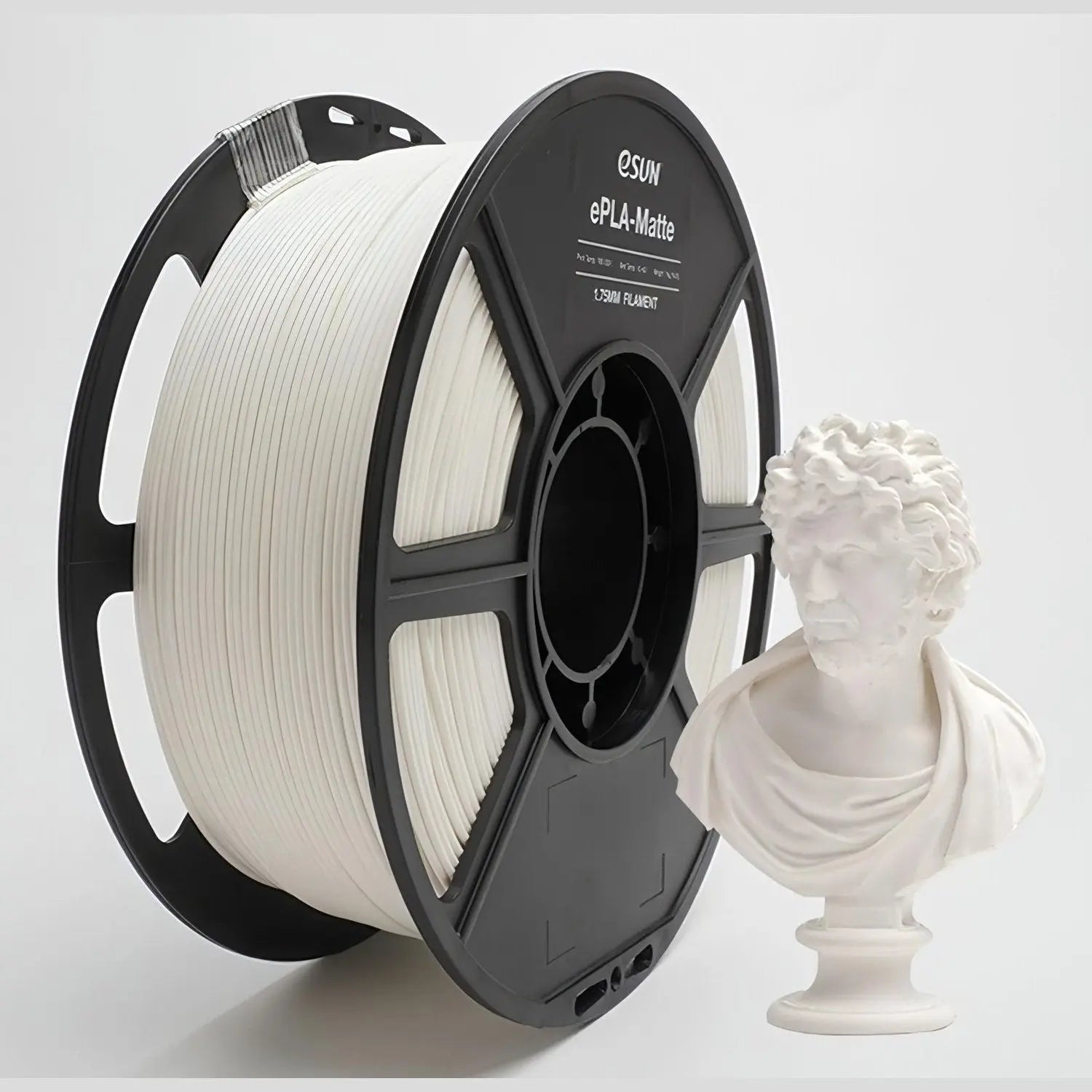 eSun Matte White/Milk PLA 3D 1.75mm 1kg