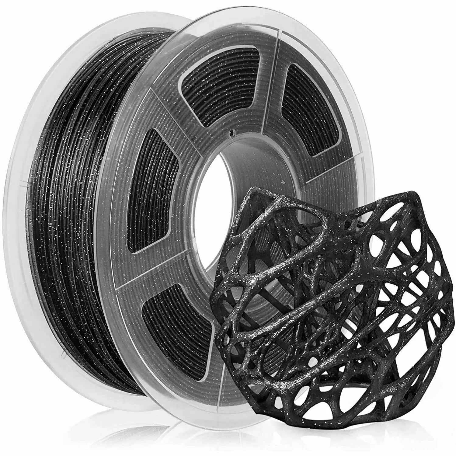 PLA 3D Filament 1.75mm Twinkling Black - 1kg
