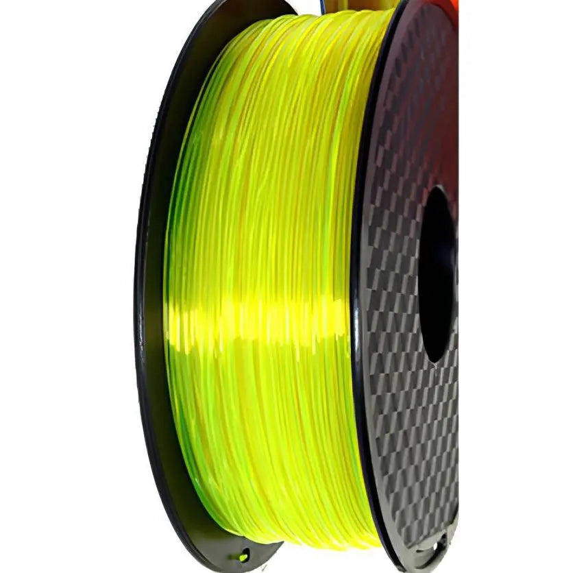 PLA Filament Fluorescent Yellow 1kg 3D Print Creativity