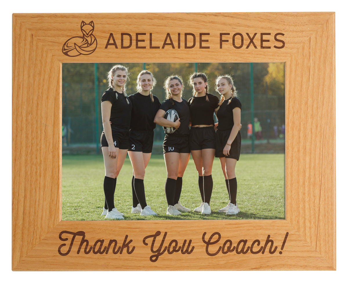 Wood Photo Frame with Easel 190 x 240mm