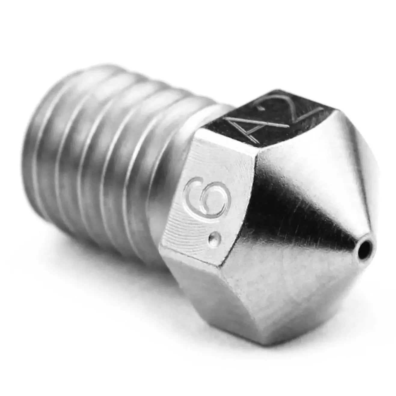 Plated A2 Hardend Steel Nozzle RepRap - M6 Thread 1.75mm Filament 0.6mm-M2573-06