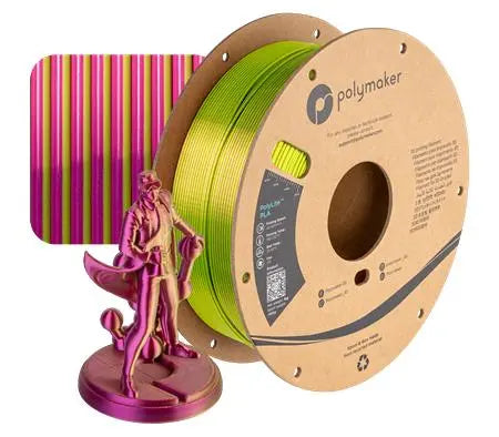 Polymaker PolyLite Dual Silk PLA AUBERGINE 1kg 1.75mm Filament