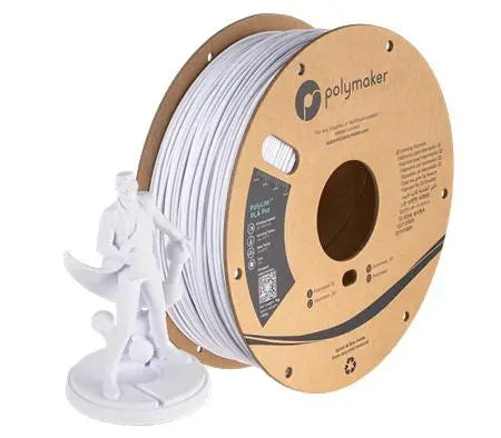 Polymaker PolyLite PLA+ Pro Cold White 1kg (1.75mm)