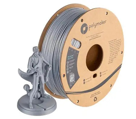 Polymaker PolyLite PLA+ Pro Metallic Silver 1kg (1.75mm)