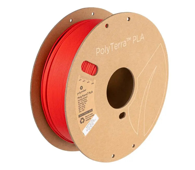 Polymaker PolyTerra Matte PLA LAVA RED 1kg 1.75mm Filament