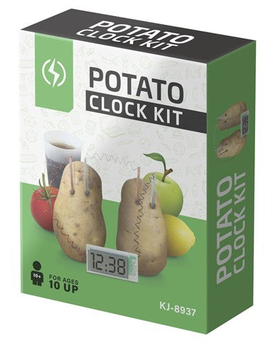 Potato Powered Clock Kit - Educational - 3D Print Creativity