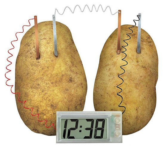 Potato Powered Clock Kit - Educational 3D Print Creativity Pty Ltd