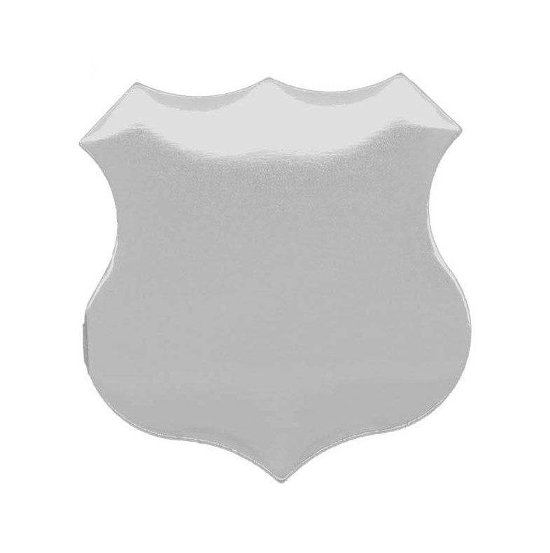 Shield Shaped Plate - Small - Silver