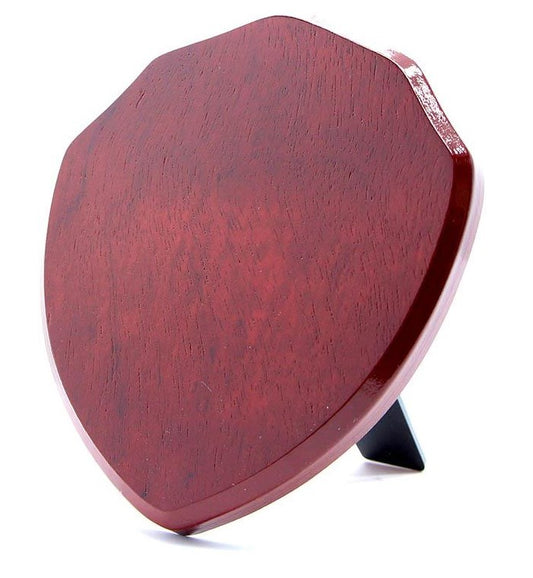 Maroon Large Shield Trophy - Rosewood