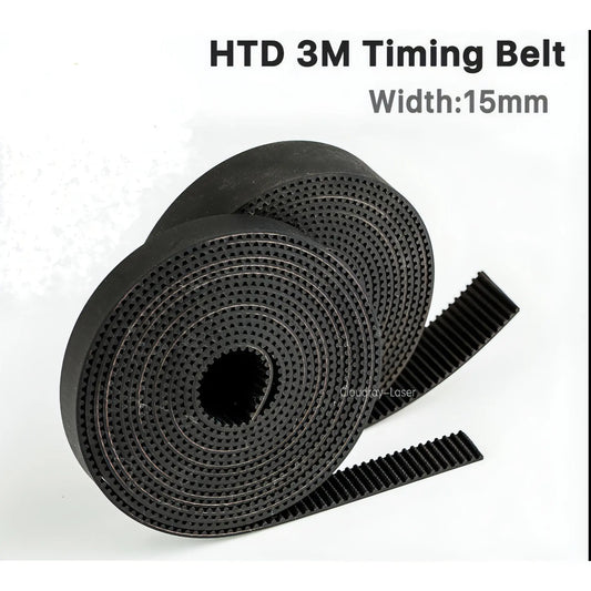 Timing Belt 15mm Pitch (1.5MT.) for Laser Engraving Cutting 3D Print Creativity