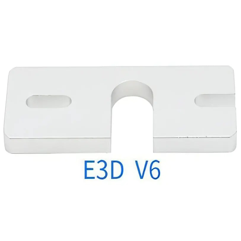V6 J-Head Hotend Extruder Aluminium Mounting Plate 3D Print Creativity
