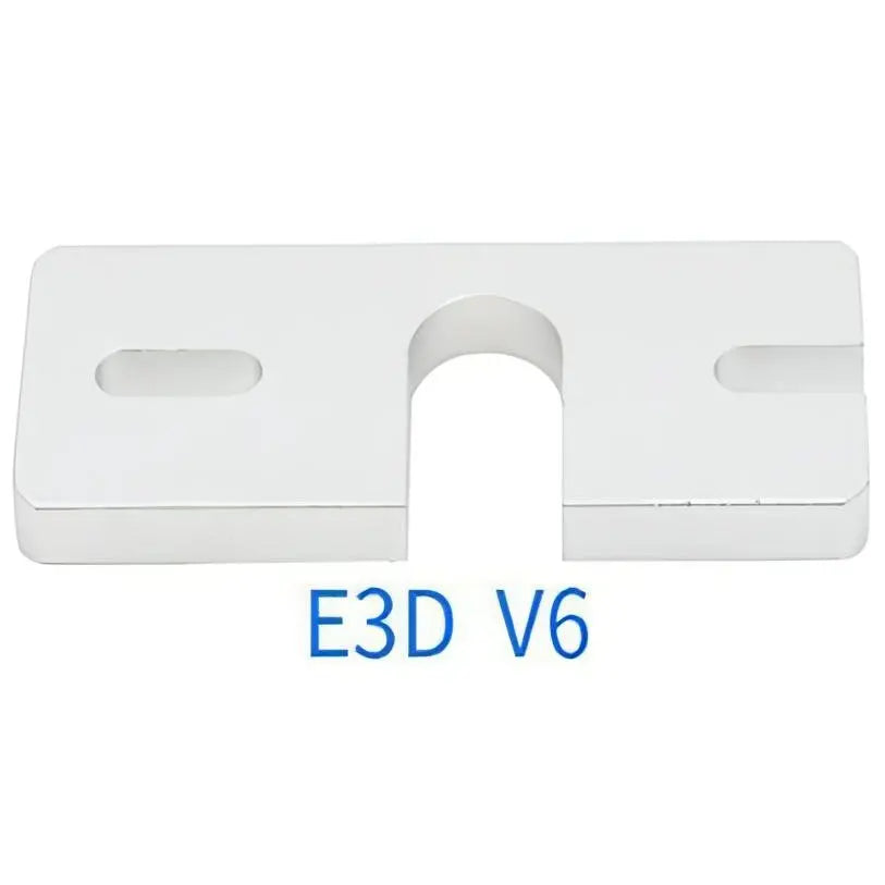 V6 J-Head Hotend Extruder Aluminium Mounting Plate