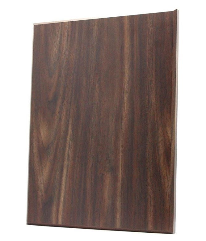 Walnut Budget Plaque Trophy