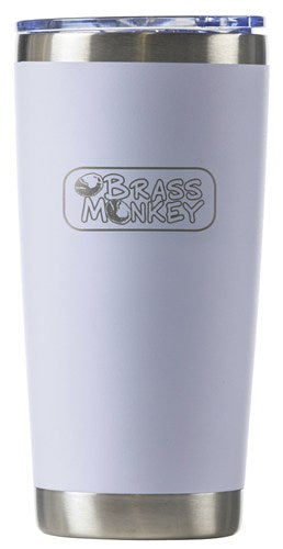 Stainless Steel Cup with Lid - Brass Monkey 590ml Capacity - 3D Print Creativity