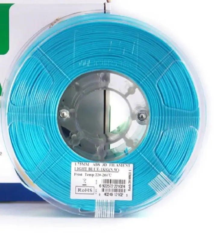 eSUN ABS Light Blue 3D Filament 1.75mm 1kg