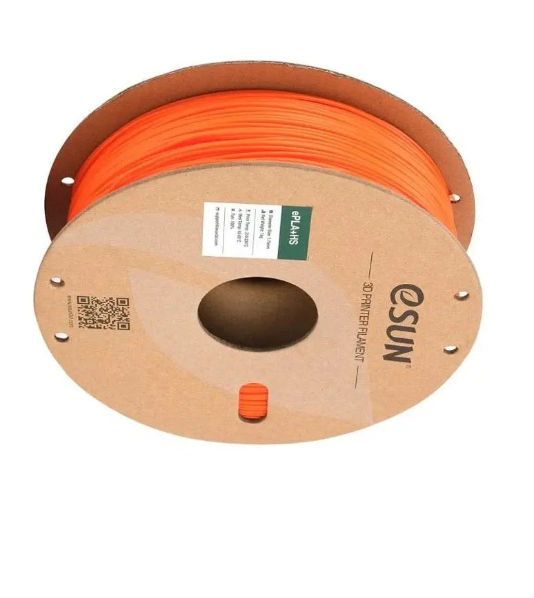 eSUN PLA+ HS 3D Filament - Orange - 1.75mm 1kg -