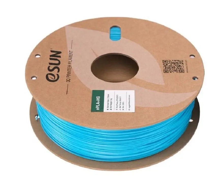eSUN PLA+ HS Light Blue 3D Filament 1.75mm 1kg-